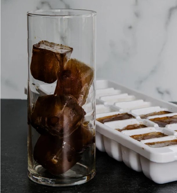 Frozen Coffee Ice Cubes