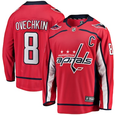  Fanatics Branded Alexander Ovechkin Red  Breakaway Player Jersey