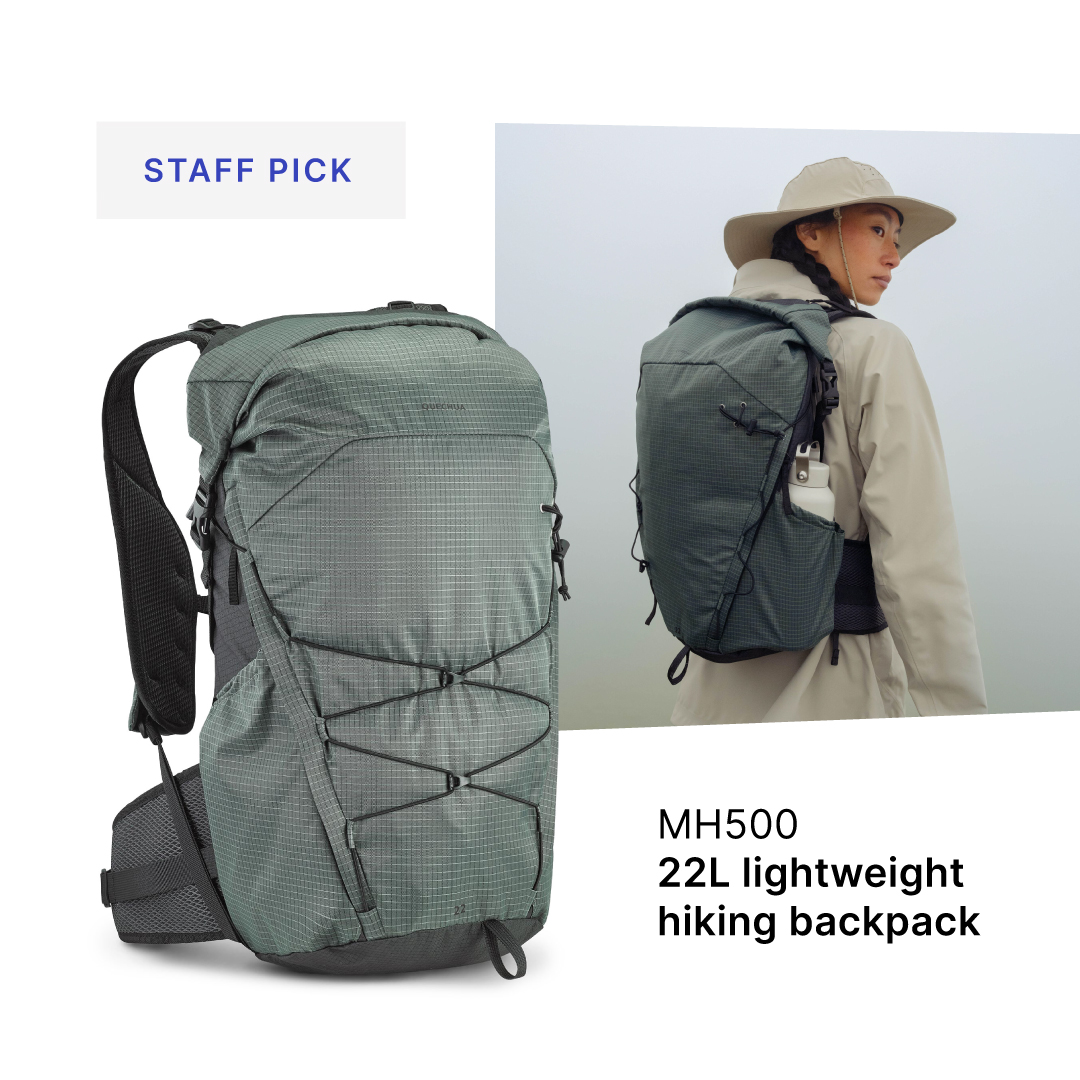 Staff pick: MH500 22L lightweight hiking backpack