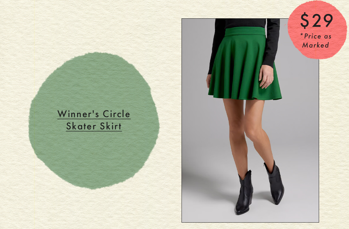 Winner's Circle Skater Skirt