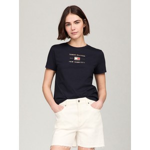 Metallic Hilfiger Logo T-Shirt