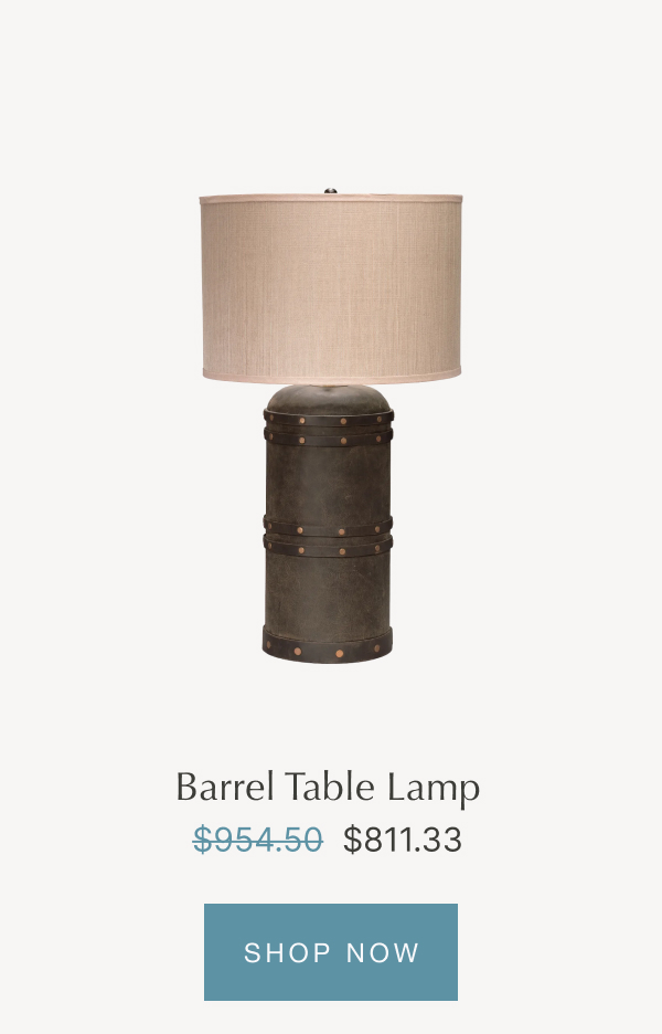 Barrel Table Lamp - SHOP NOW