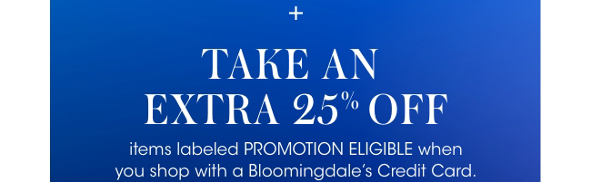 Take an Extra 25% Off