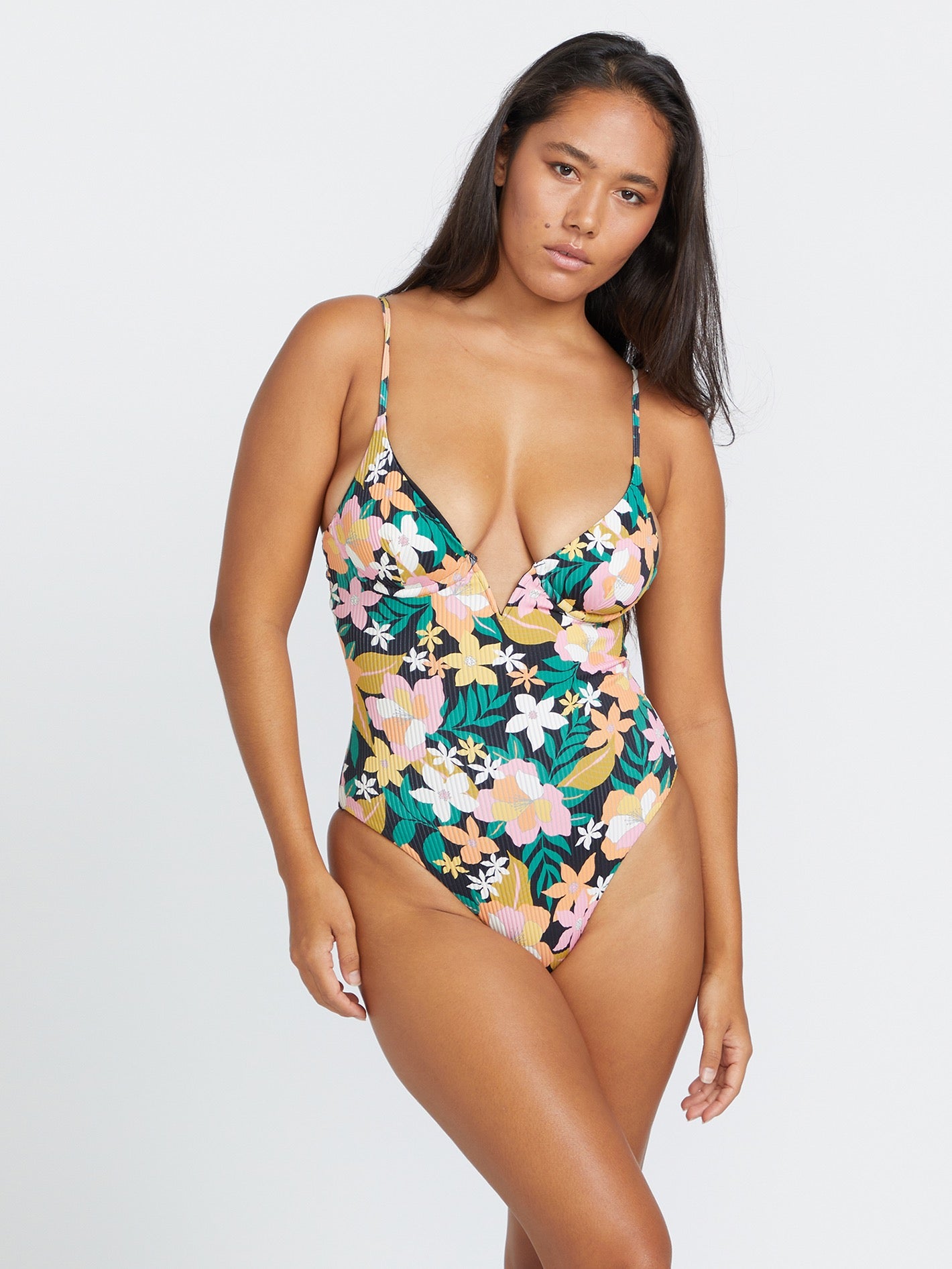 Image of Had Me At Aloha One Piece Swimsuit - Multi