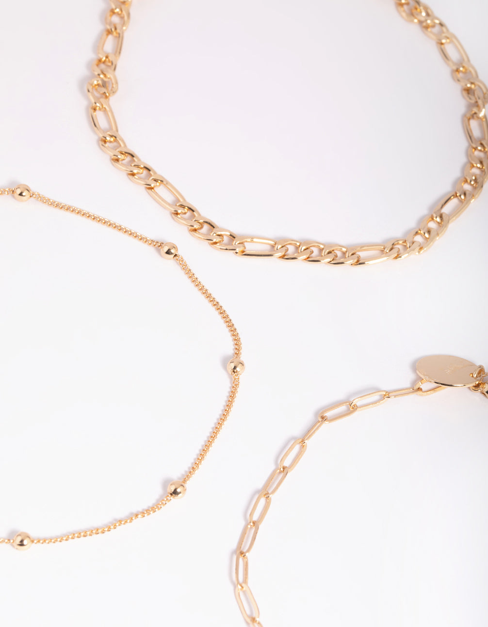 Image of Gold Chain Anklet Pack