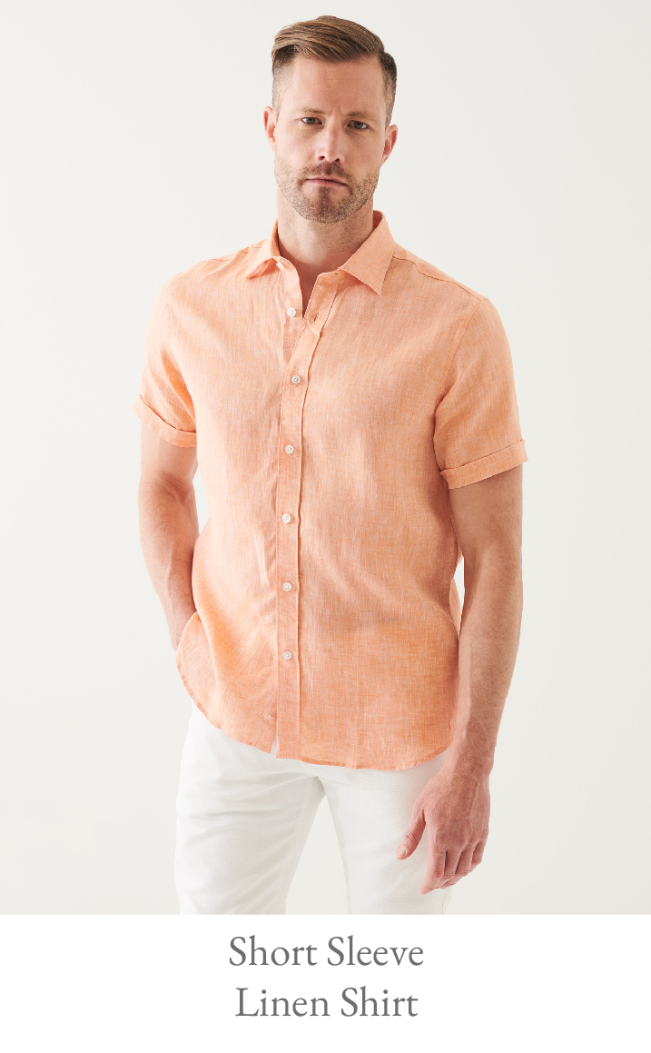 SHORT SLEEVE LINEN SHIRT