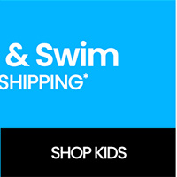 $15 and up Shorts and Swim plus free shipping*. Shop kids.