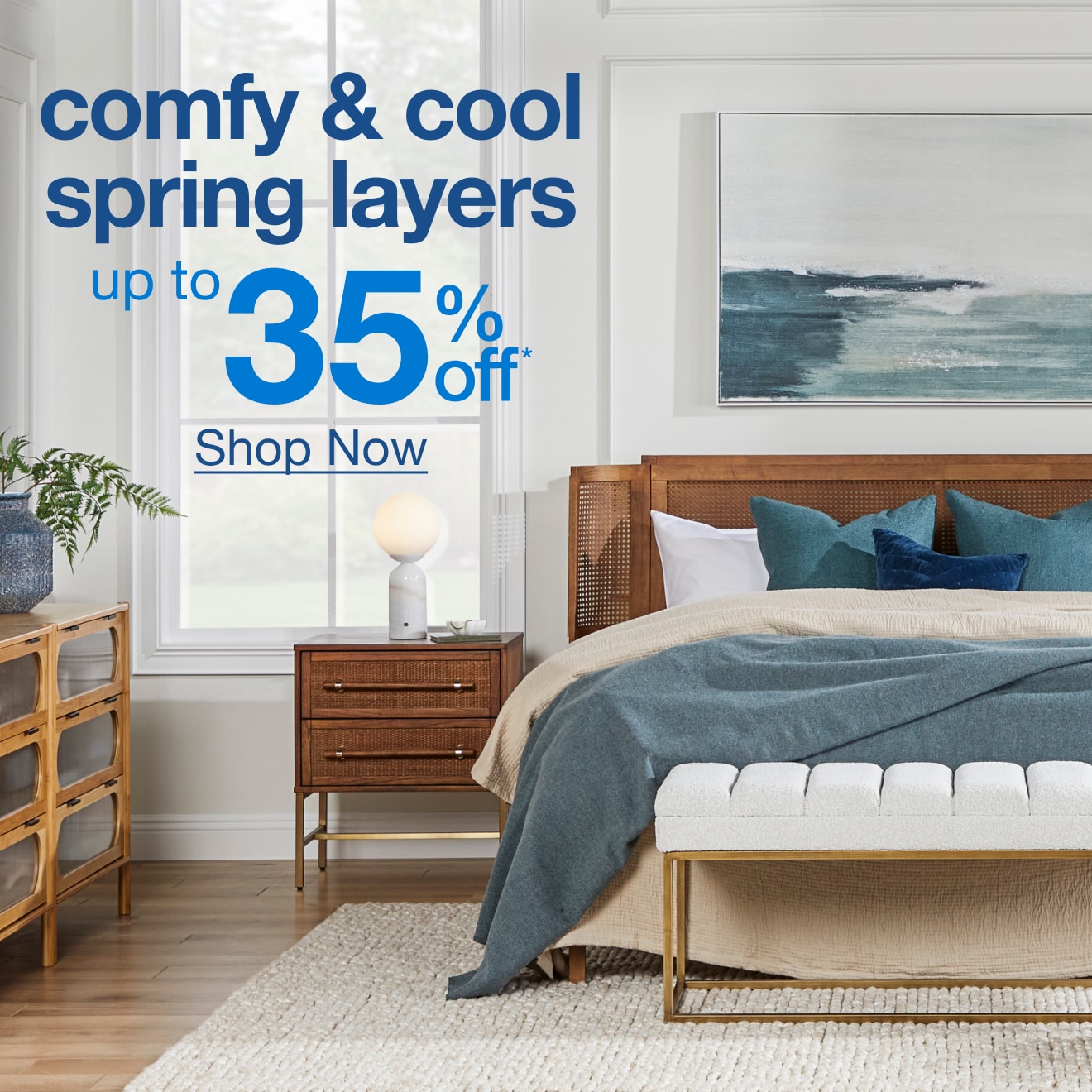 Up to 35% Off Bedding  â€” Shop Now!