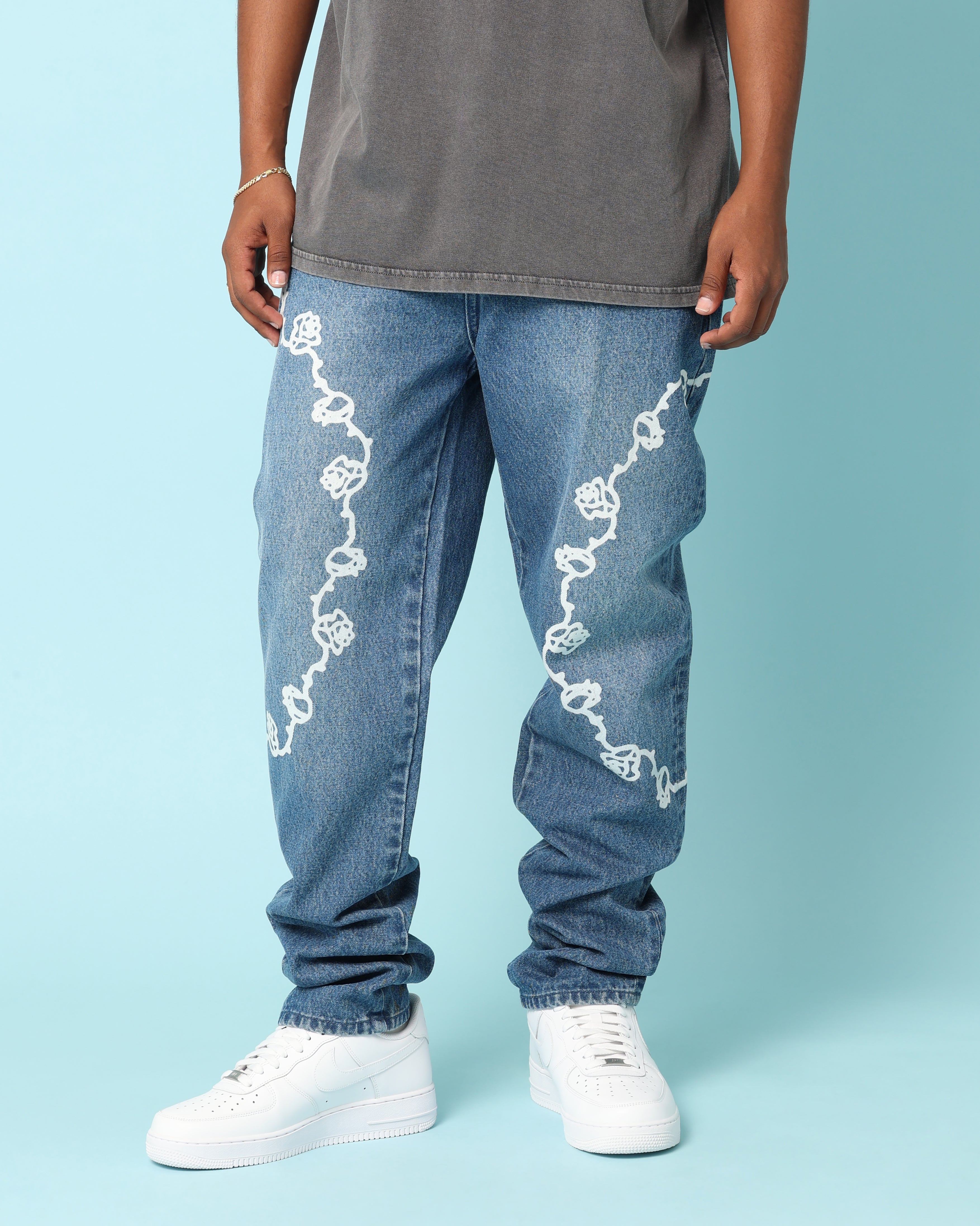 Image of Carré Rosebowl Jeans Blue Mid Wash