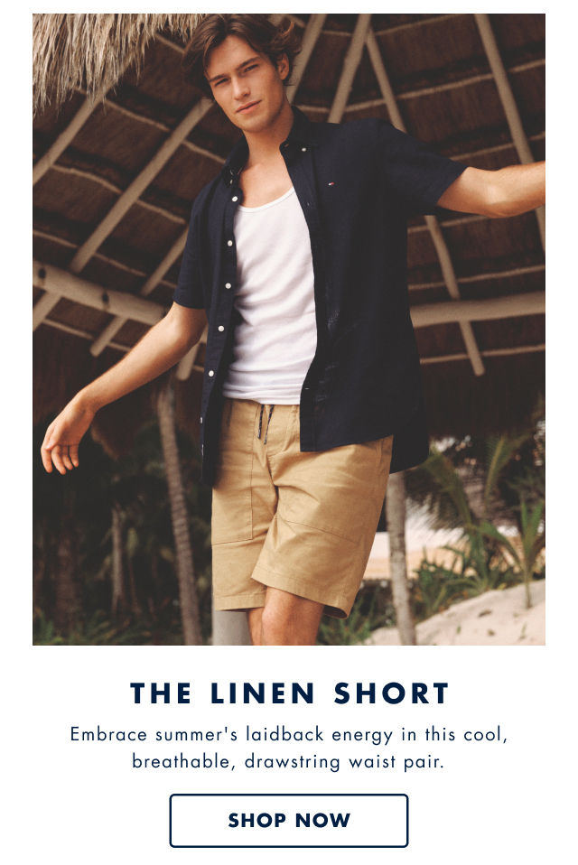 the linen short