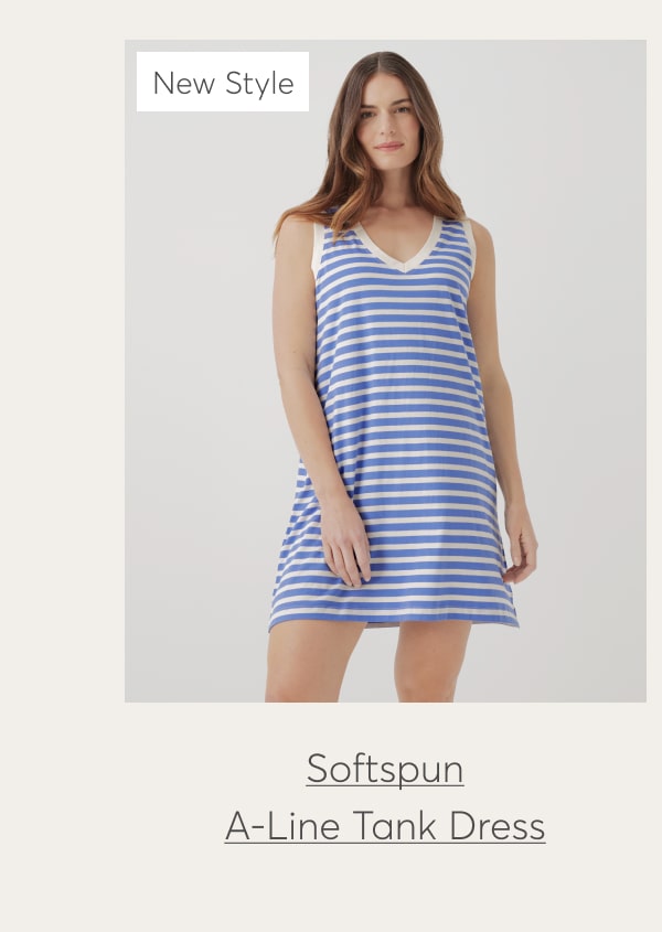 Softspun A-Line Tank Dress