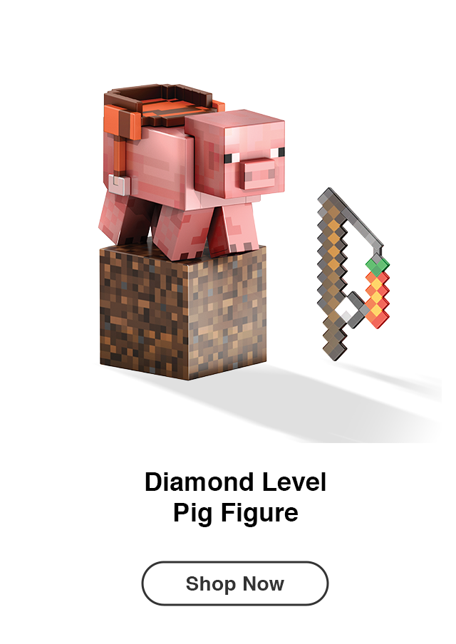 Diamond Level Pig Figure