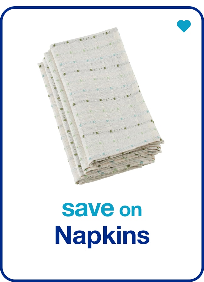 Save on Napkins â€” Shop Now!