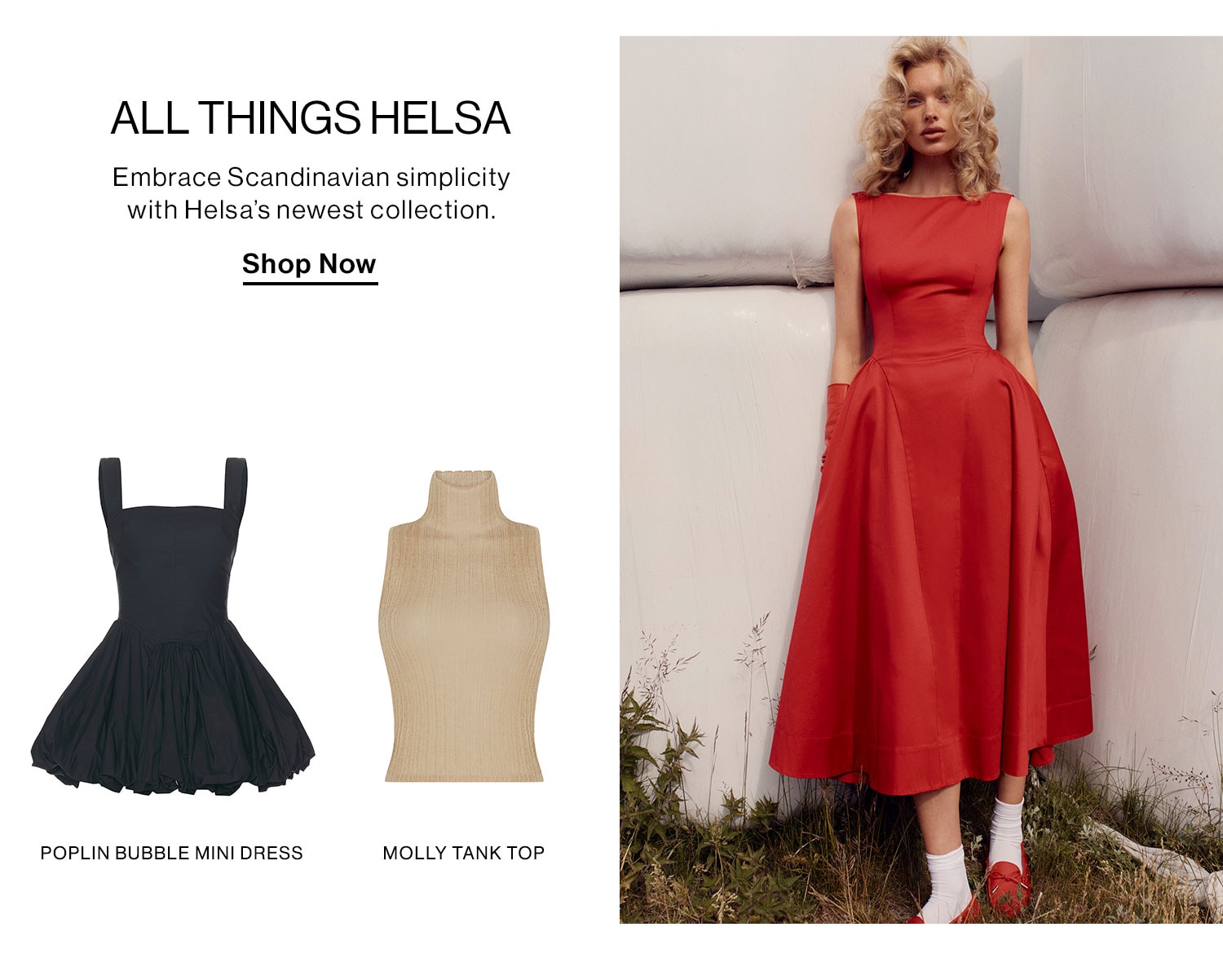 All Things Helsa: Embrace Scandinavian simplicity with Helsa’s newest collection. Shop Now