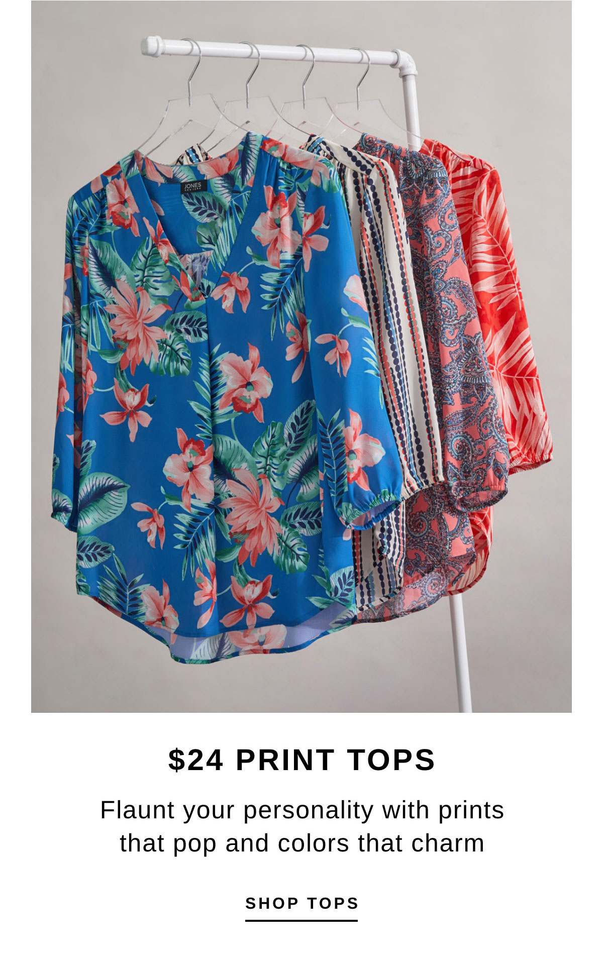 $24 PRINT TOPS | SHOP TOPS