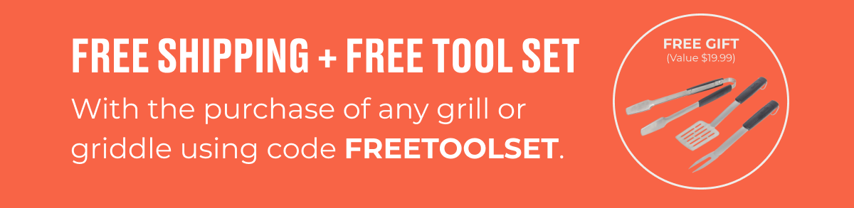 Free Shipping + Free Tool Set