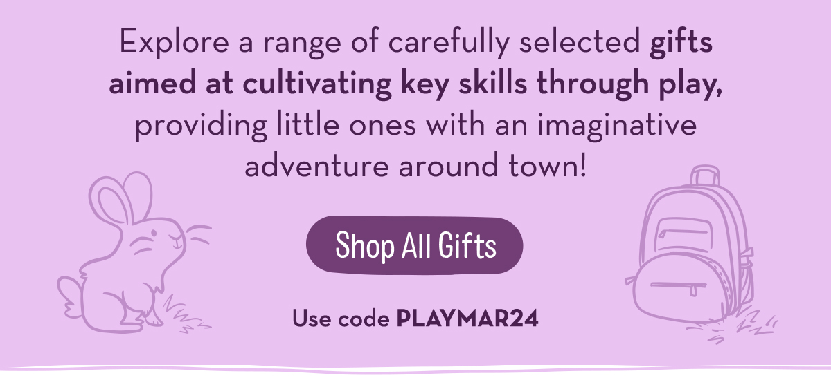 Shop all Easter Gifts - 25% Off Sitewide with code PLAYMAR24