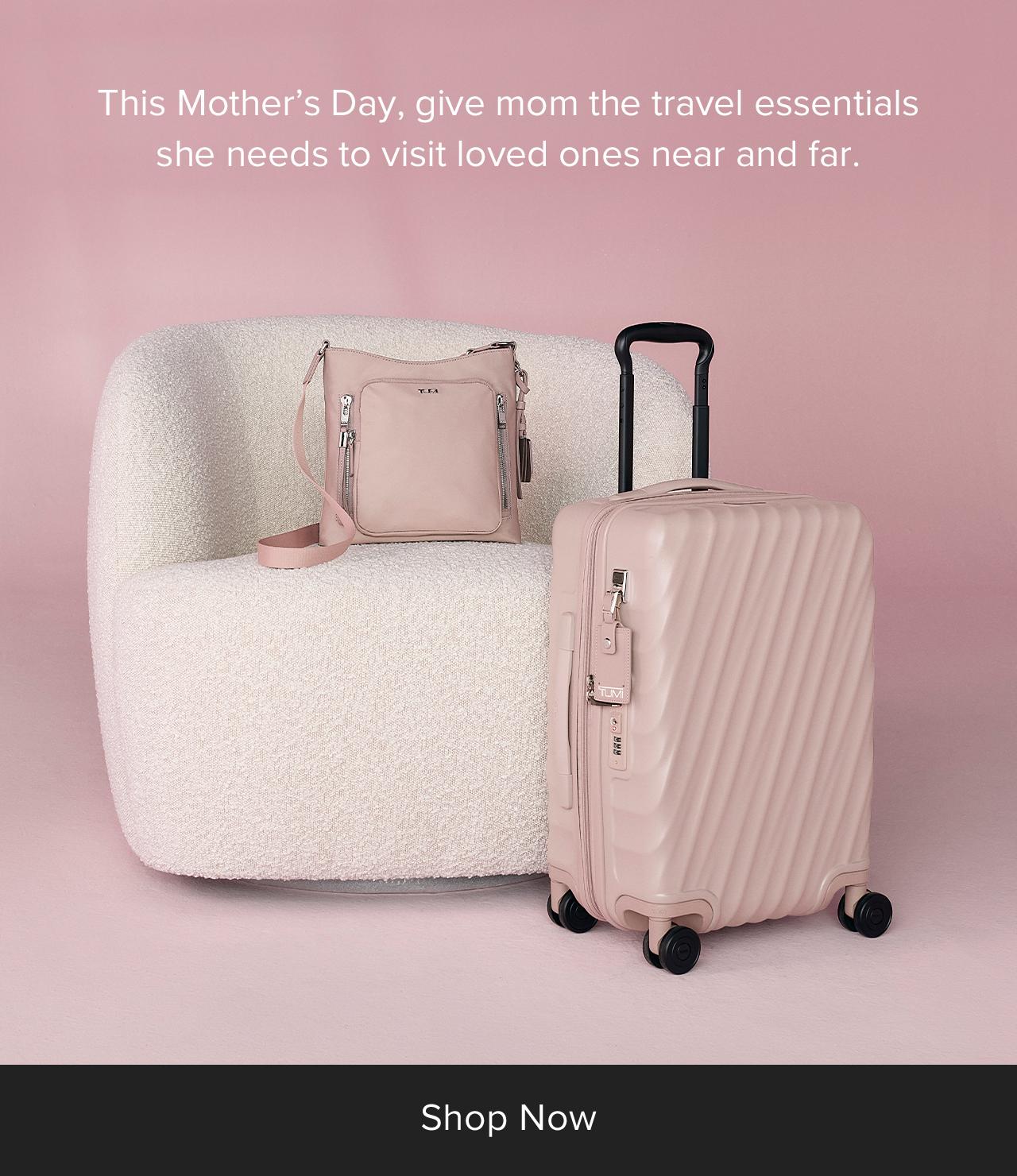 Shop Now: This Mother's Day, give mom the travel essentials she needs to visit loved ones near and far. 