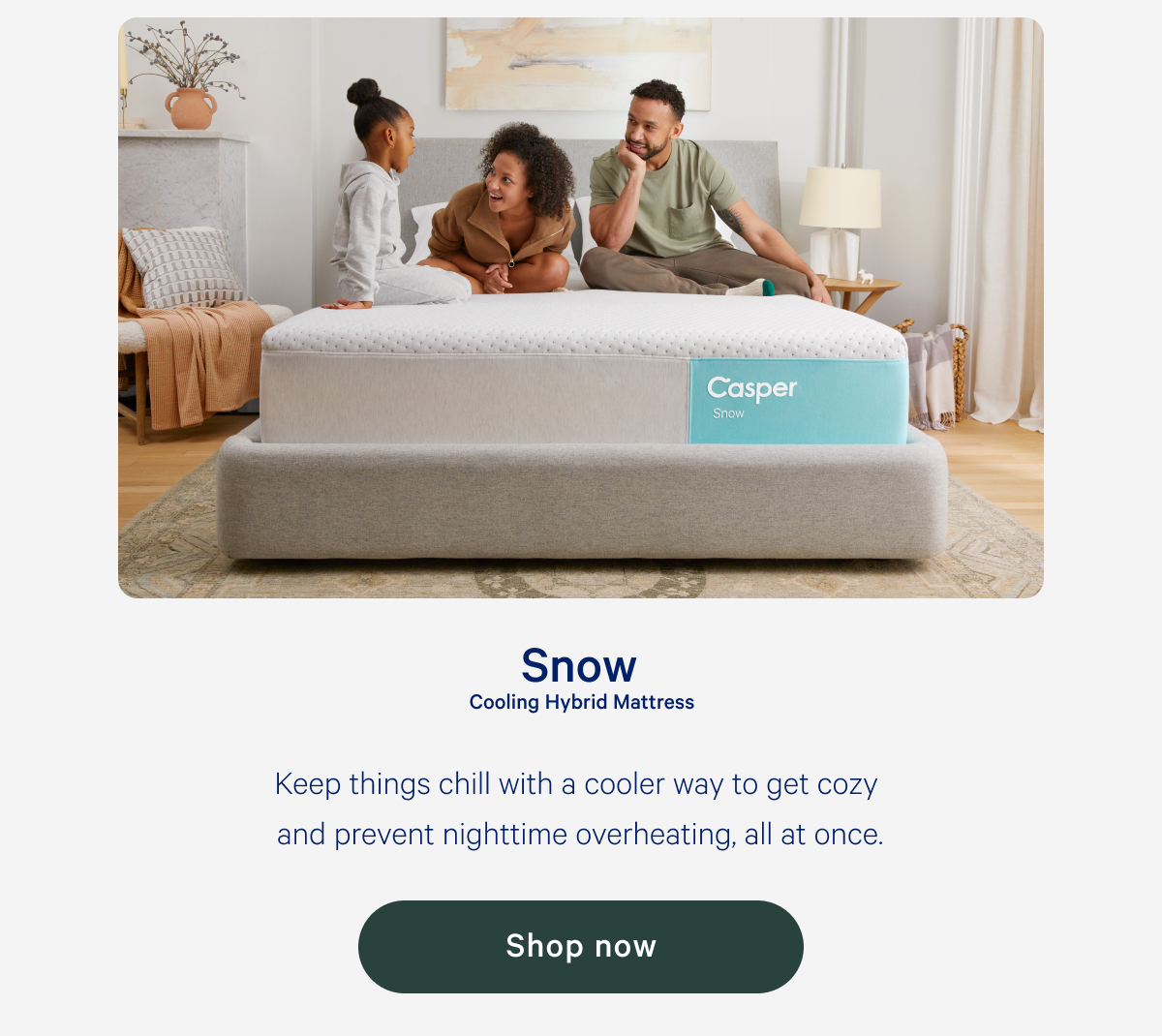 Snow Hybrid Mattress >> Shop Snow >>