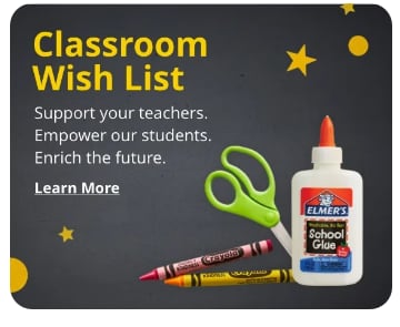 Classroom wish list 5-5-5