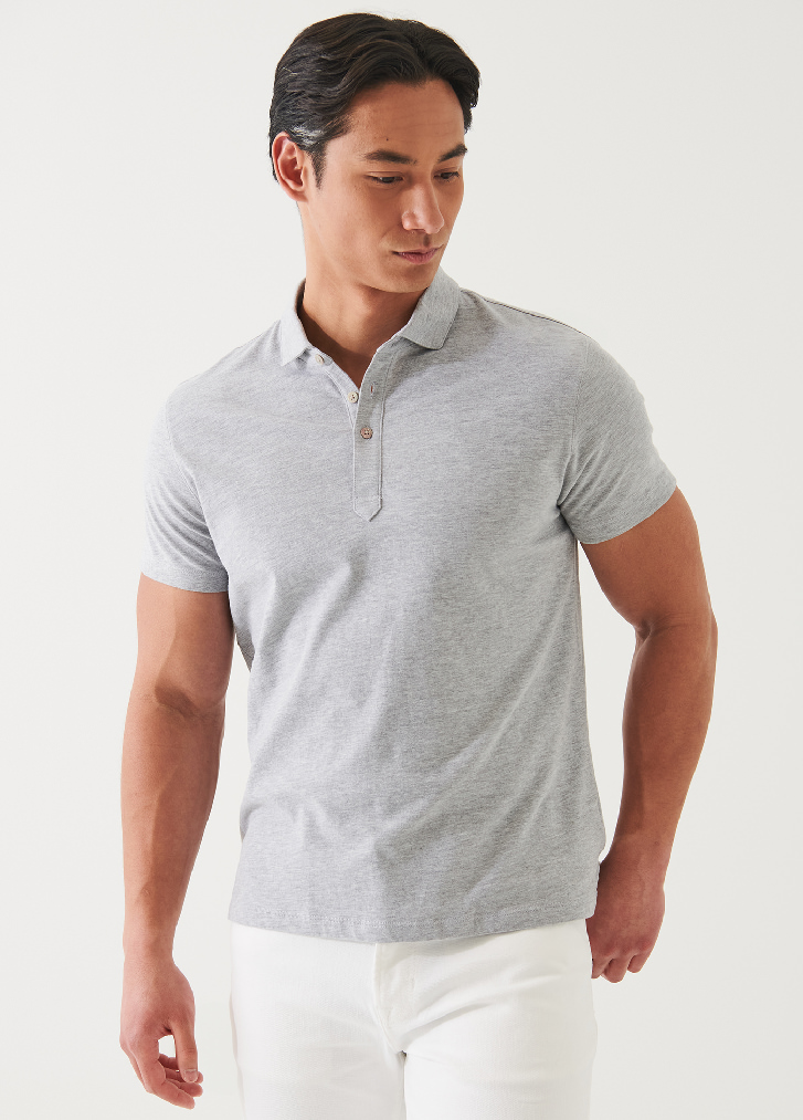 PIMA COTTON STRETCH OVERDYE POLO