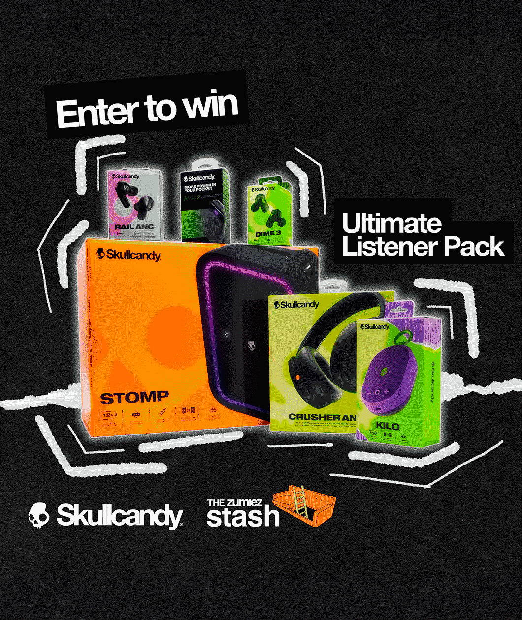 Enter to win Skullcandy ultimate listener pack