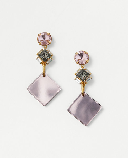 Italian Collection Crystal Drop Earrings