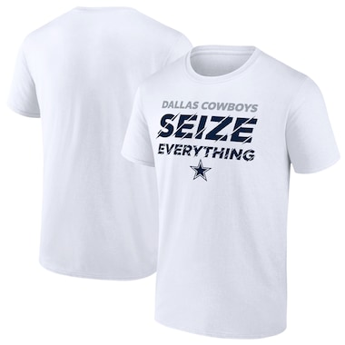  Fanatics  White  Seize Everything T-Shirt