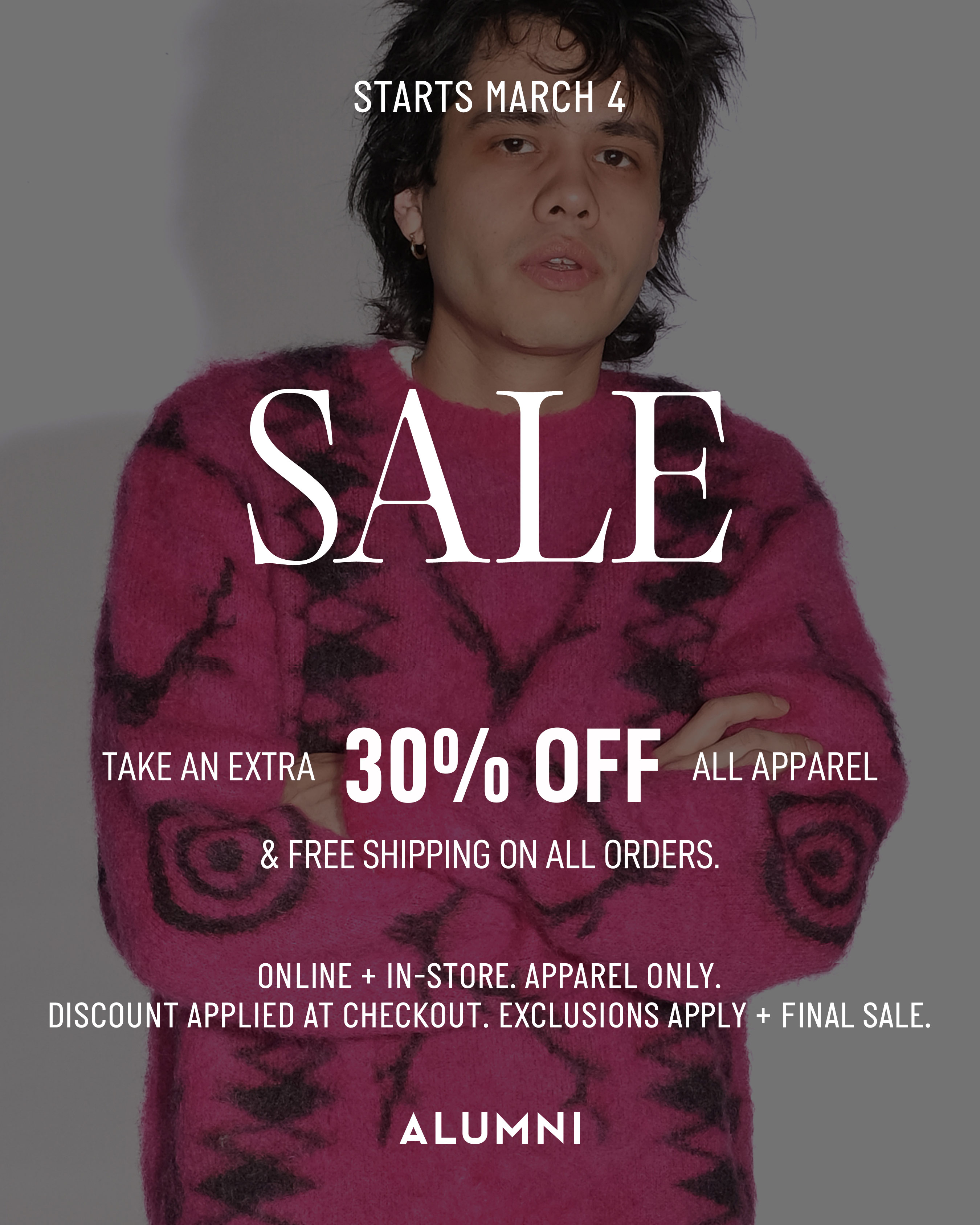 APPAREL SALE