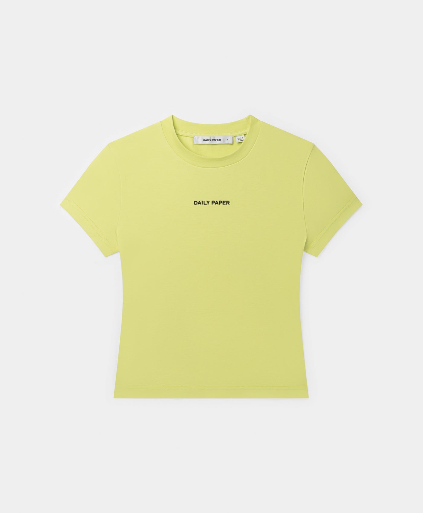 Image of Daiquiri Green Logotype Cropped T-Shirt