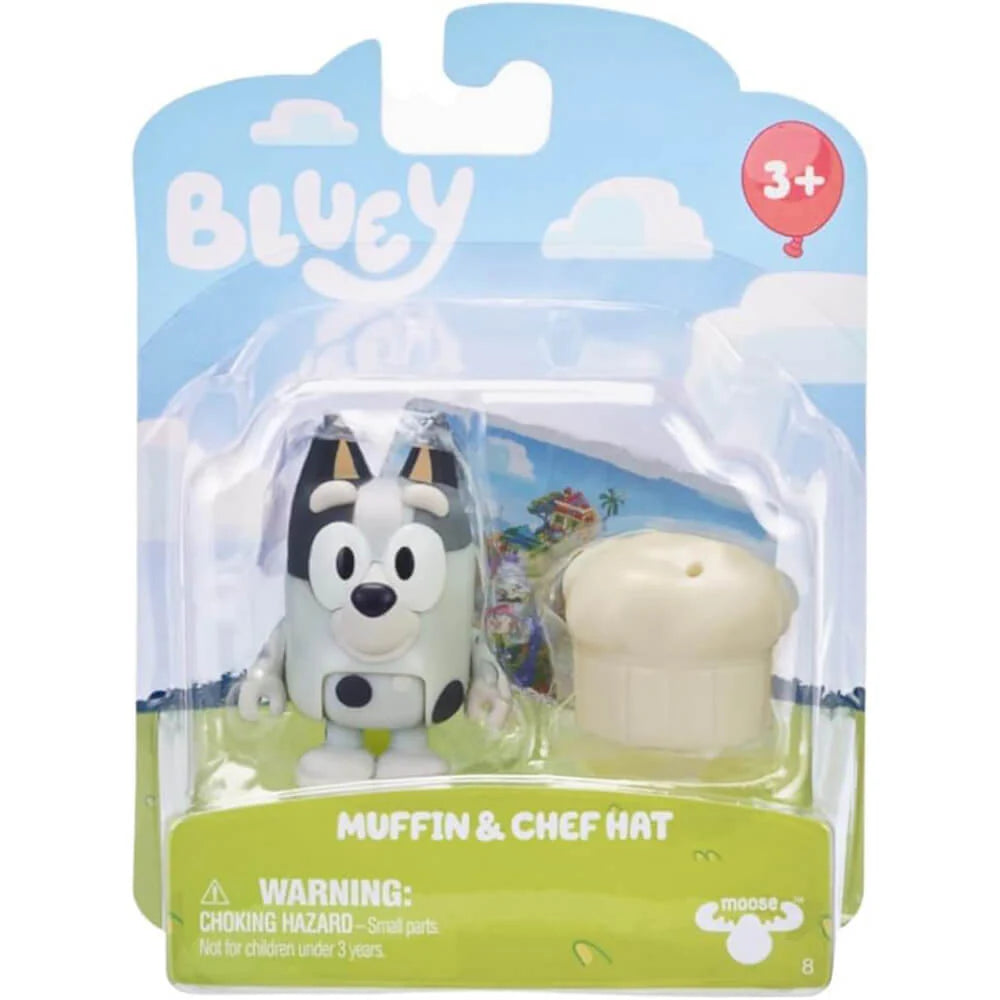 Bluey Story Starter Mini Figures- Muffin & Chef Hat