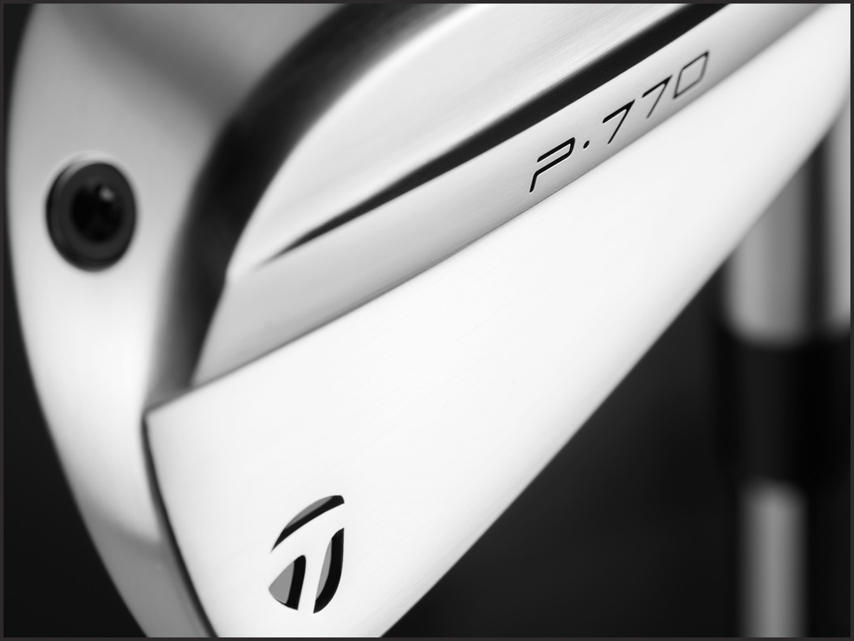 Macro studio shot of the all-new P770 iron