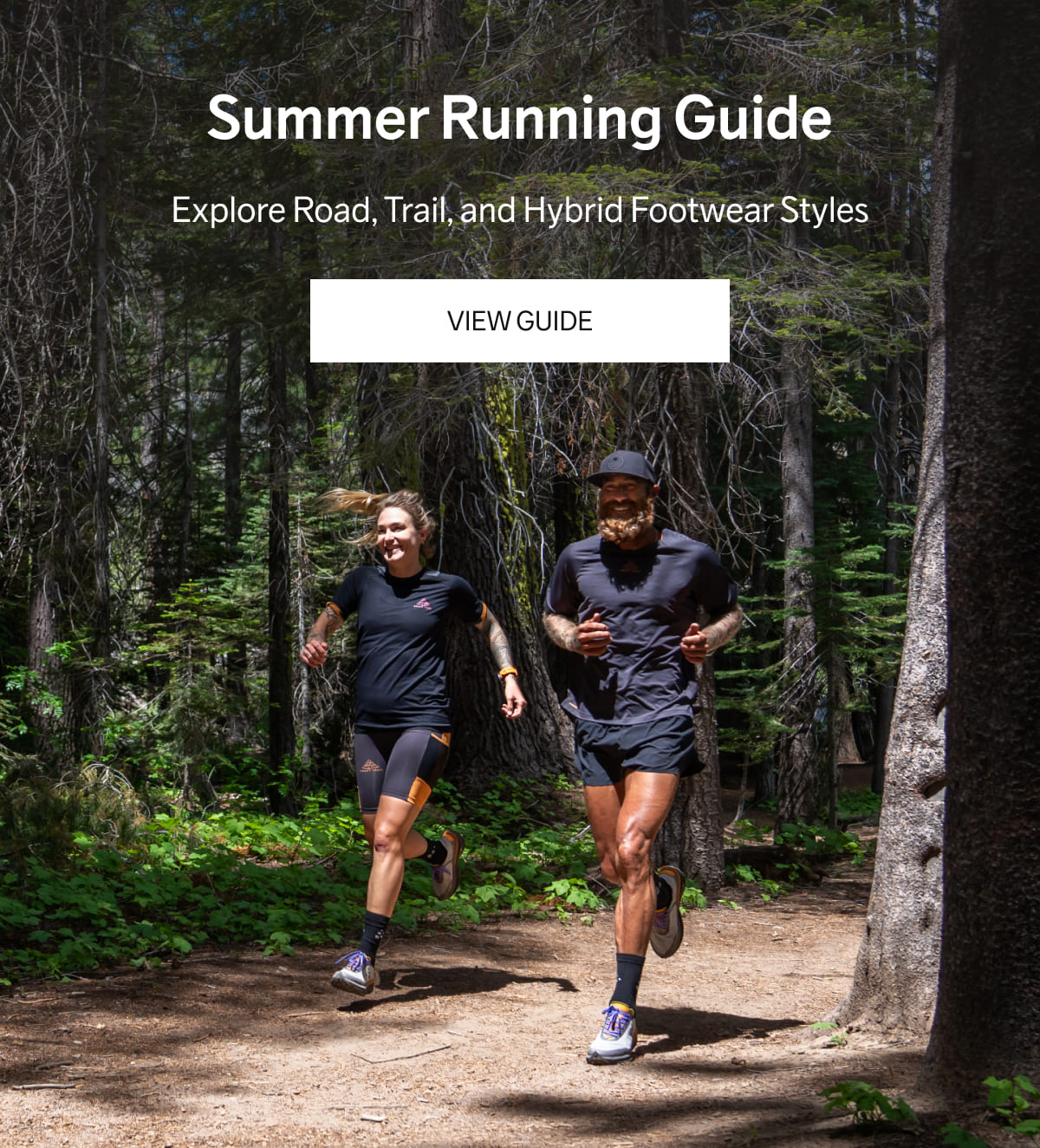 Summer Running Guide - Explore Road, Trail, and Hybrid Footwear Styles | SHOP NOW