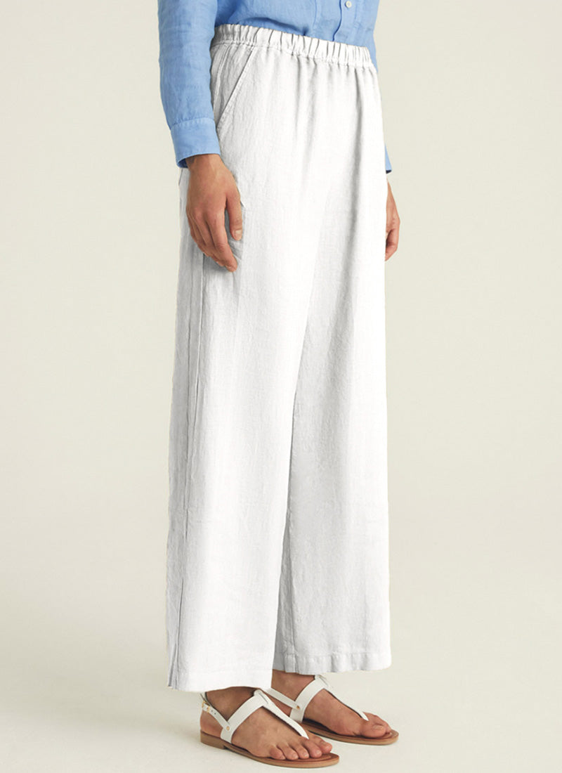 Image of Pull-On Linen Pant