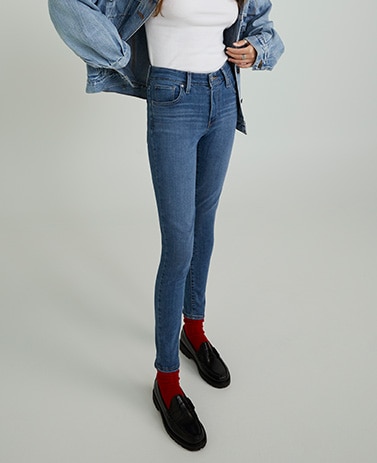 721 High Rise Skinny Jeans