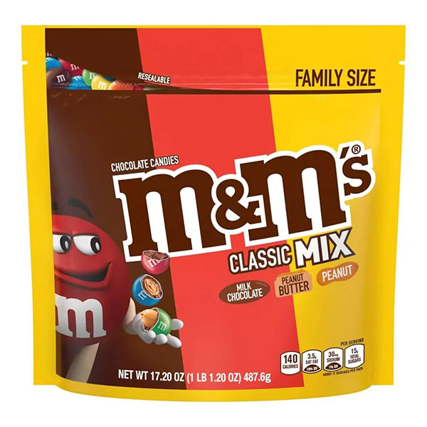 161338 - M&M's Classic Mix: 17.2-ounce Bag