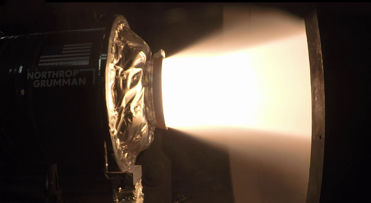 Northrop Grumman Successfully Tests First Digitally Designed Large Solid Rocket Motor