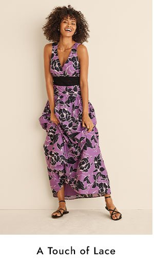 V-Neck Maxi Dress