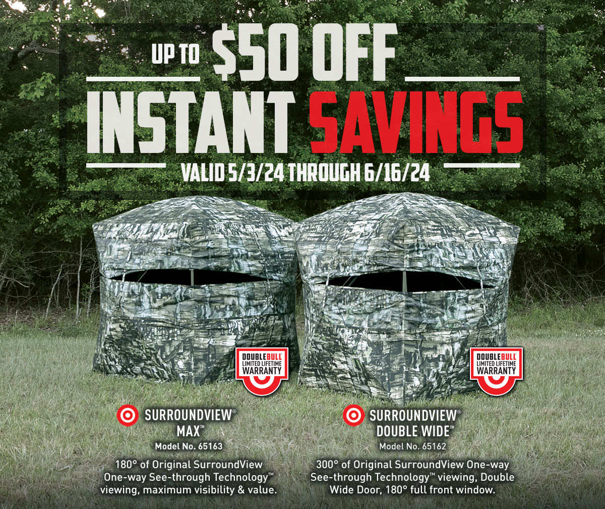 Up to $50 Instant Savings | Double Bull Blinds