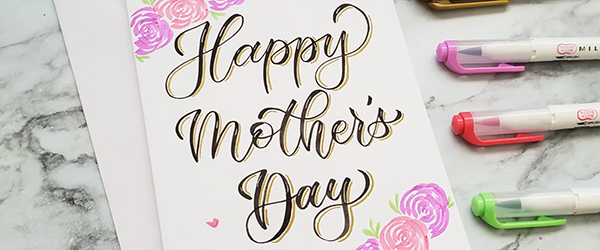 SIMPLE DIY MOTHER'S DAY CARD