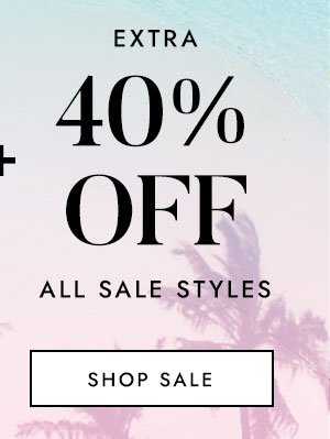 Extra 40% Off All Sale Styles