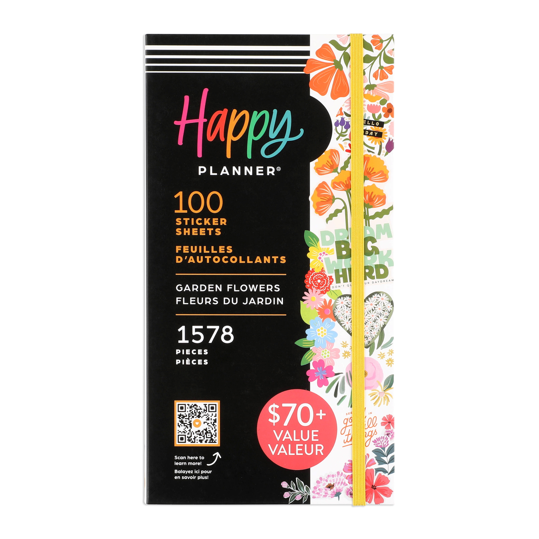 Image of Garden Flowers - Mega Value Pack Stickers - 100 Sheets