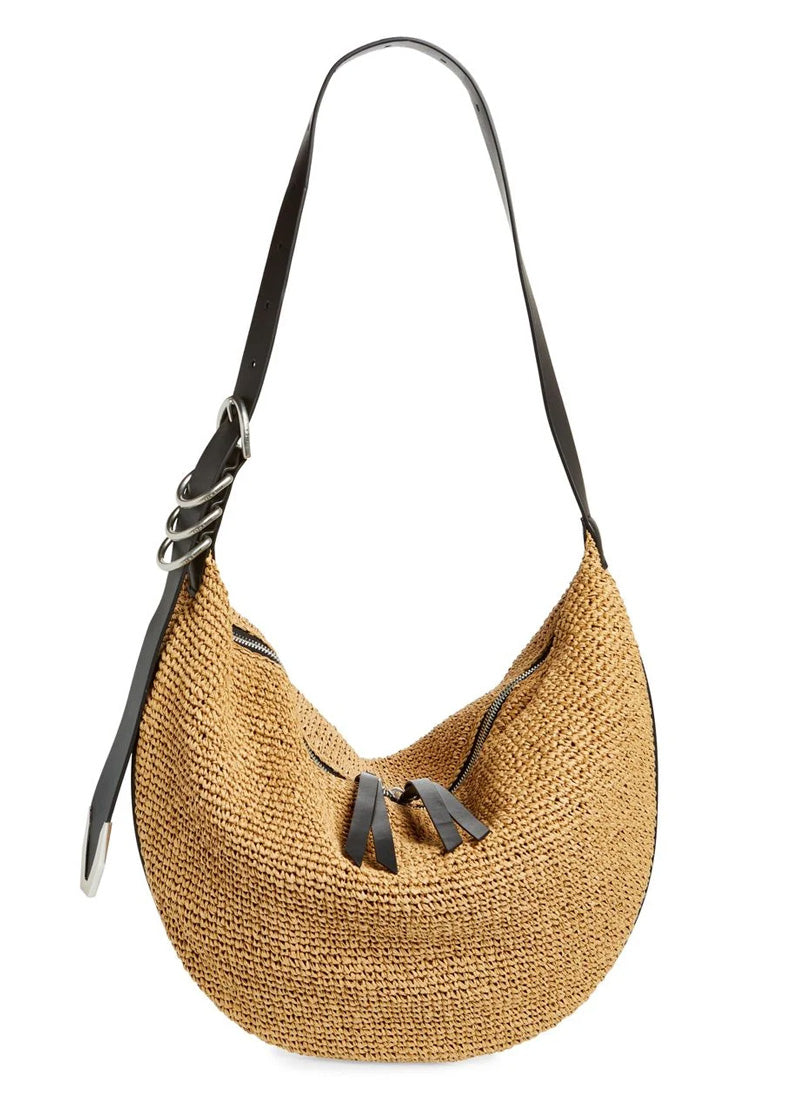 Image of Spire Hobo Straw Bag