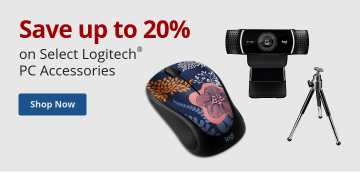 20% off Logitech