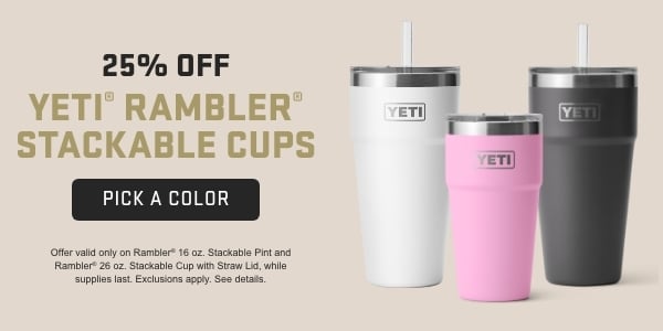 25% Off Stackable Cups