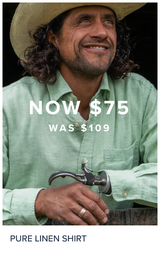 Now $75 Waws $109 Pure Linen Shirt