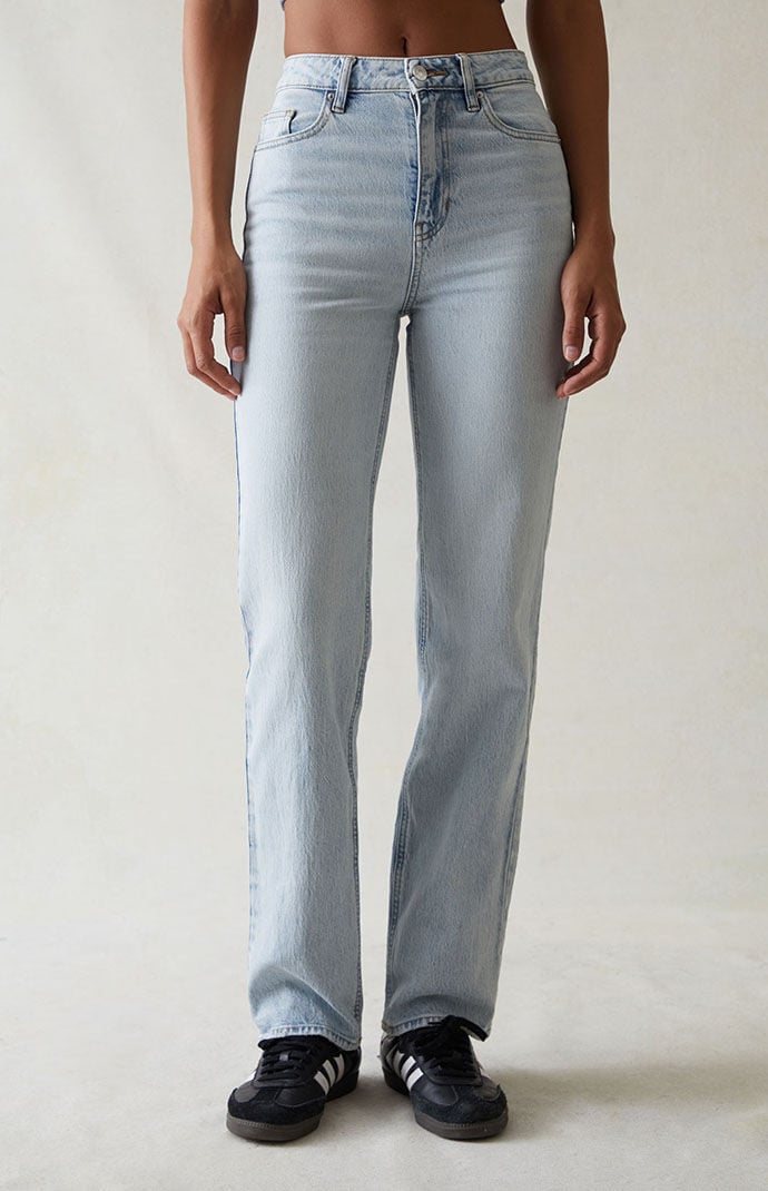 Image: Eco Stretch Light Blue '90s Boyfriend Jeans