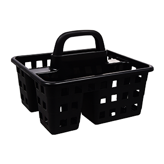 Black storage caddy