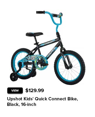 Upshot Kids Quick Connect Bike - Black