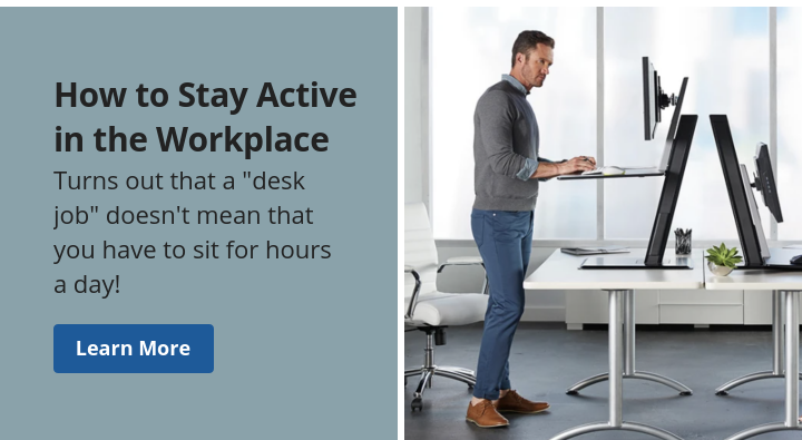 How to stay active at the workplace